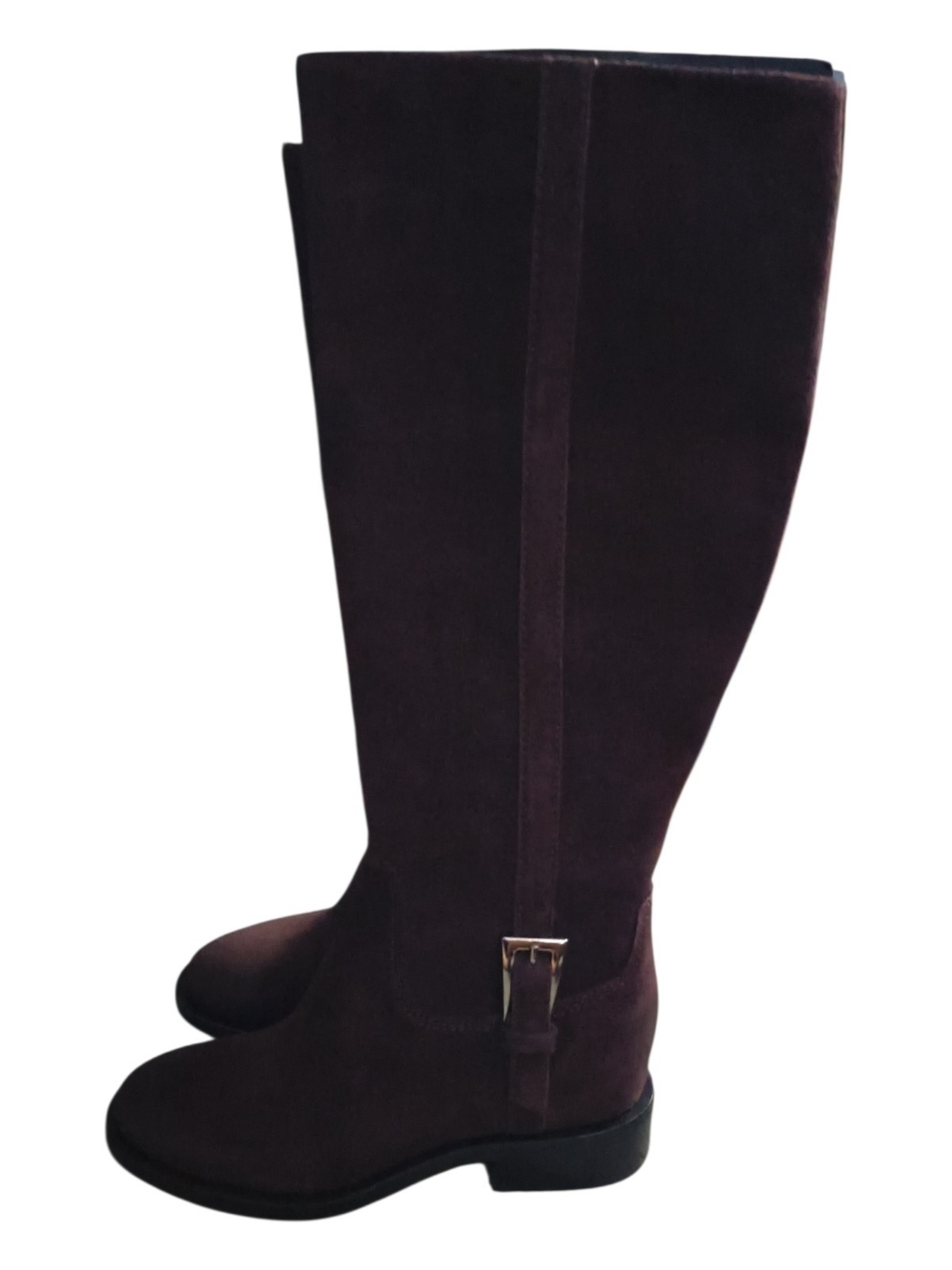 Dolce Vita Tall Suede Over-the-Knee Boots - Dark Brown